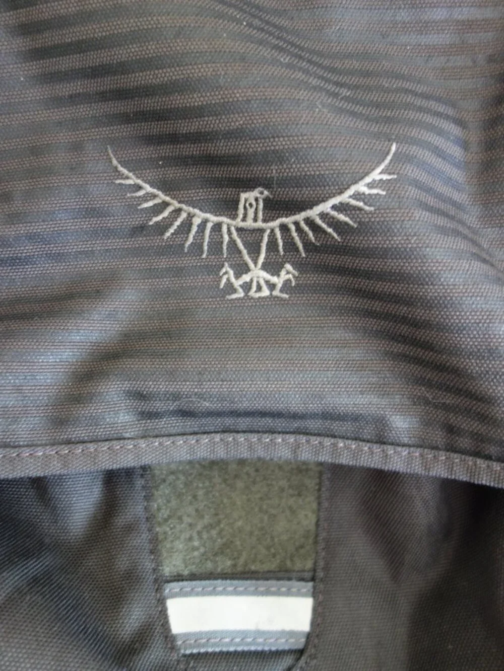 OSPREY Black & Lime Green Messenger Bag